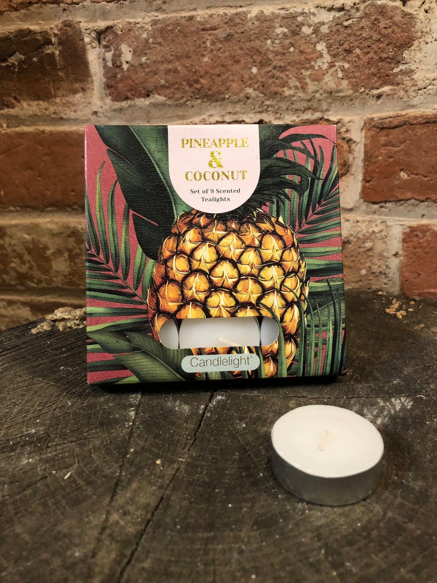 Pineapple & Coconut Scented Tealights