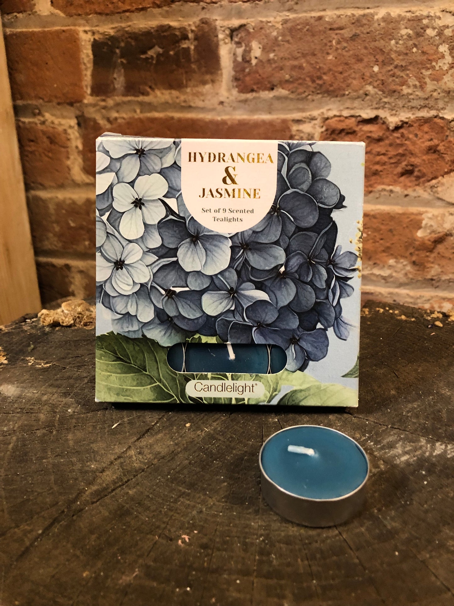 Hydrangea & Jasmine Scented Tealights