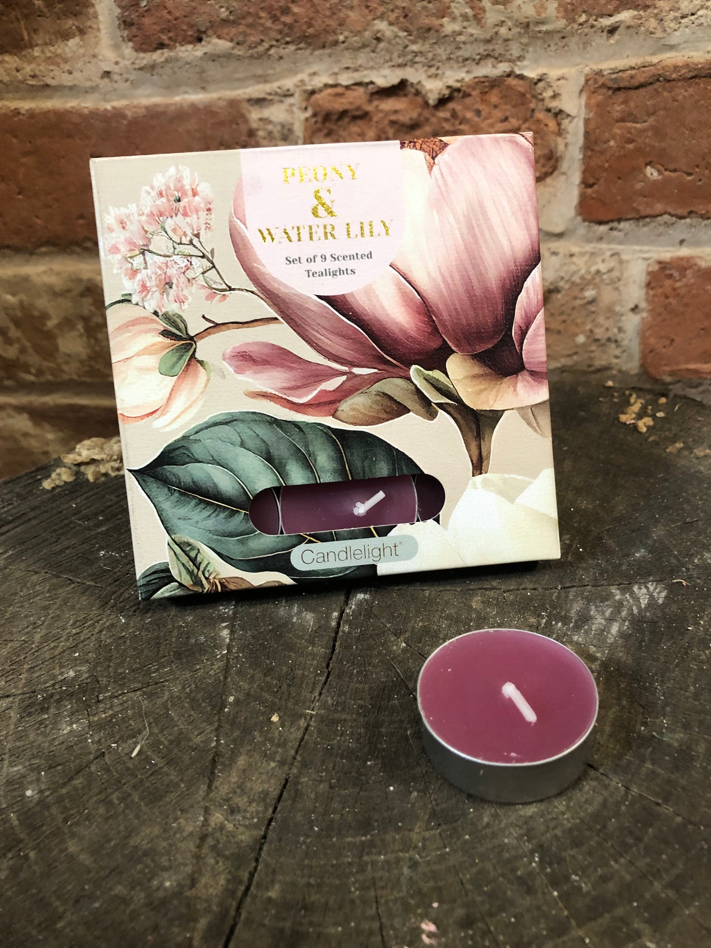 Peony & Water Lily Scented Tealights