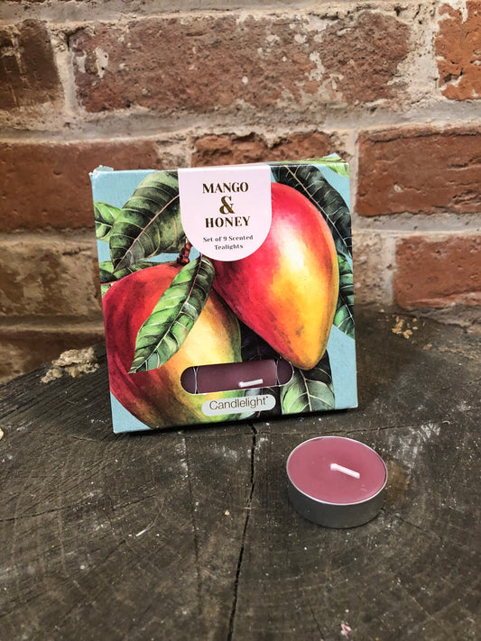 Mango & Honey Scented Tealights