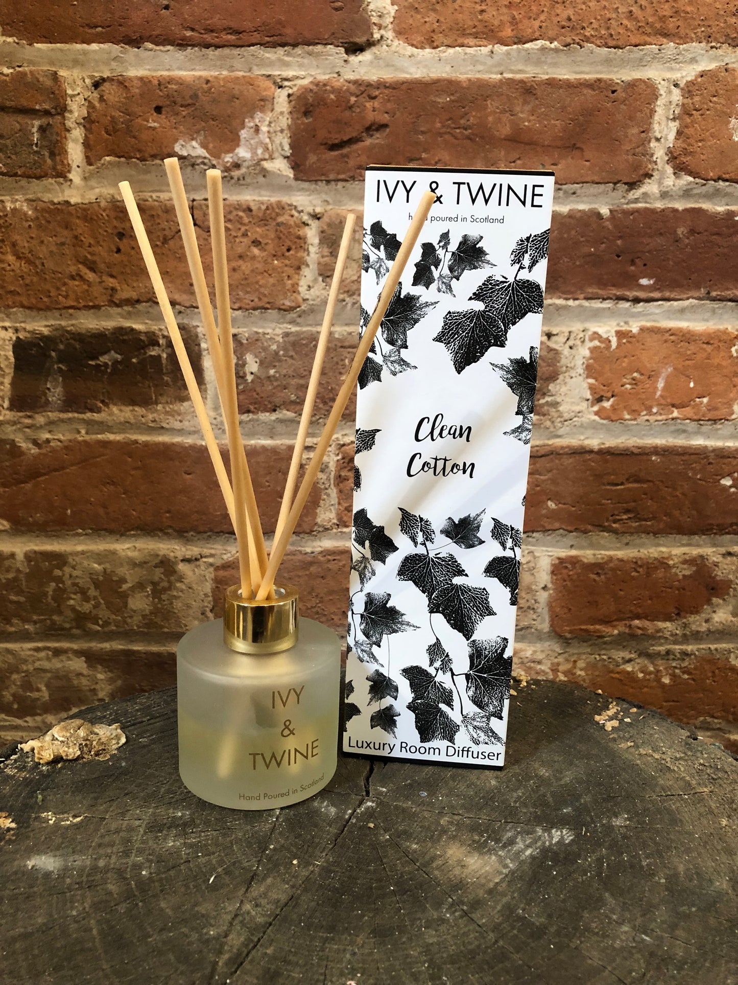 Clean Cotton, Ivy & Twine Diffusers