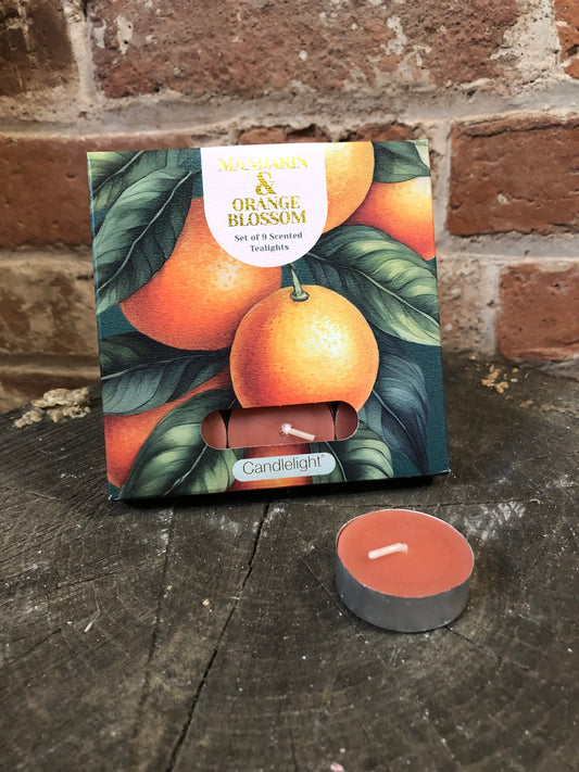 Mandarin & Orange Blossom Scented Tealights